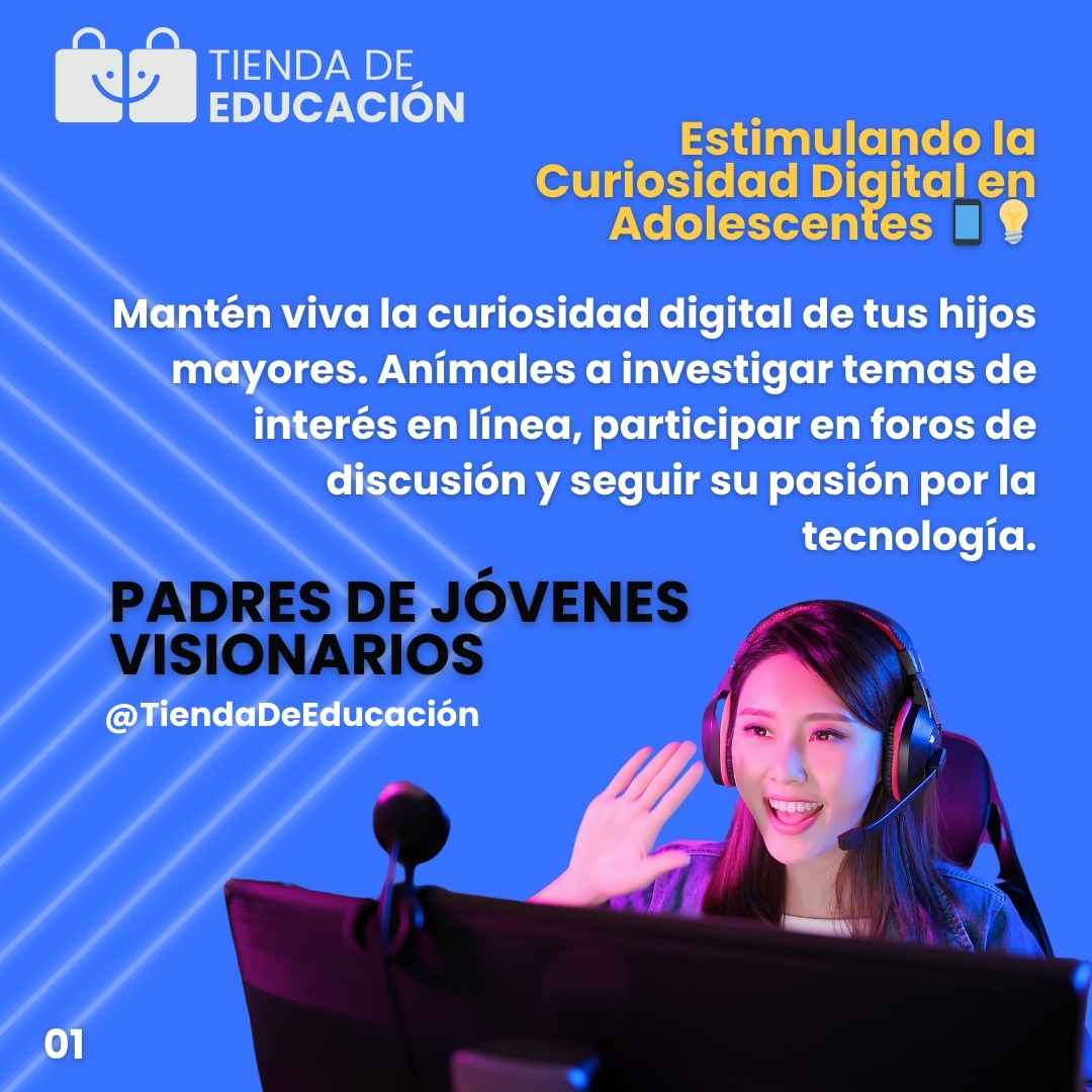 Estimulando la Curiosidad Digital en Adolescentes